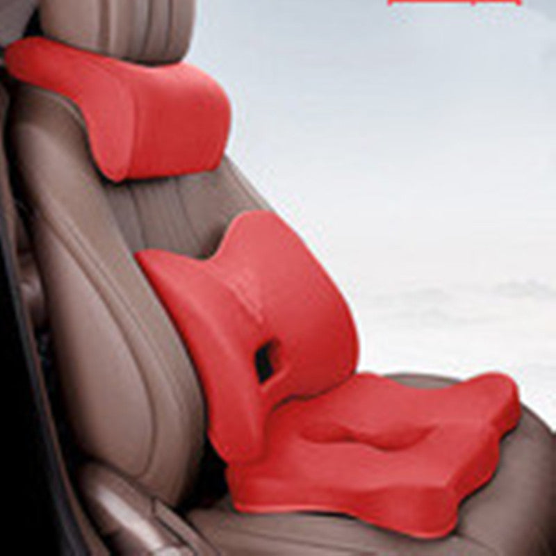 Solviari™ 3-in-1 Car Memory Foam Cushion Set
