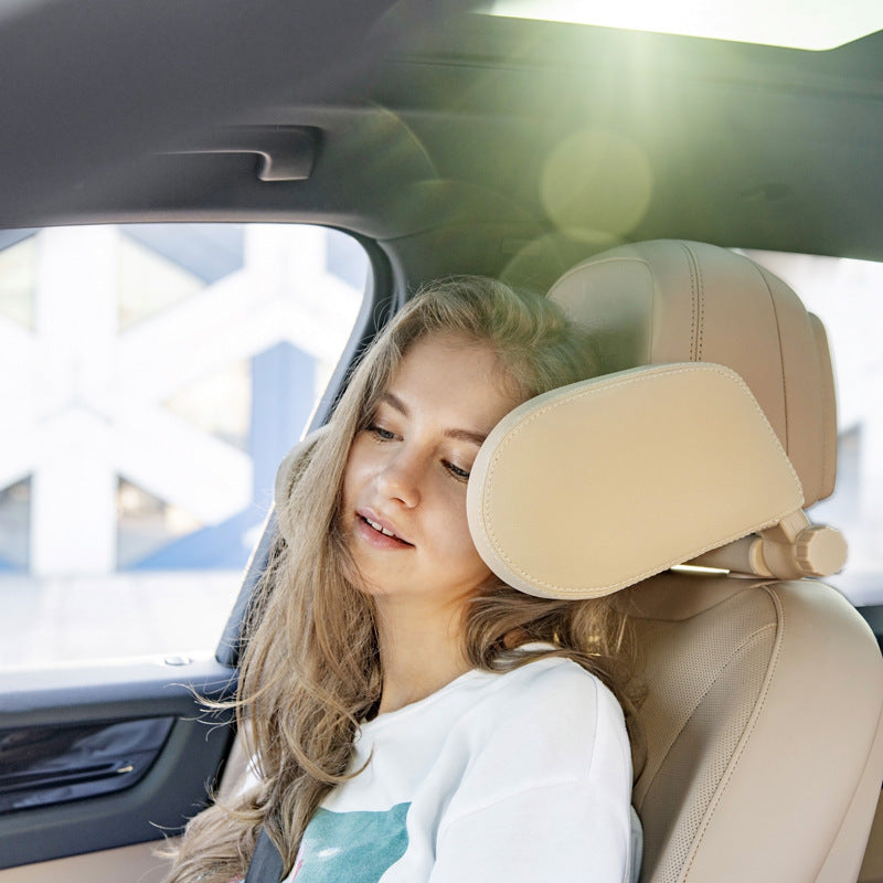 Solviari™ Adjustable Car Headrest Pillow