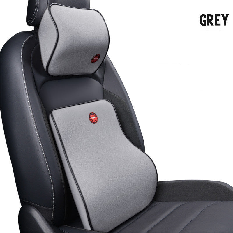 Solviari™ Bamboo Charcoal Memory Foam Car Pillow Set