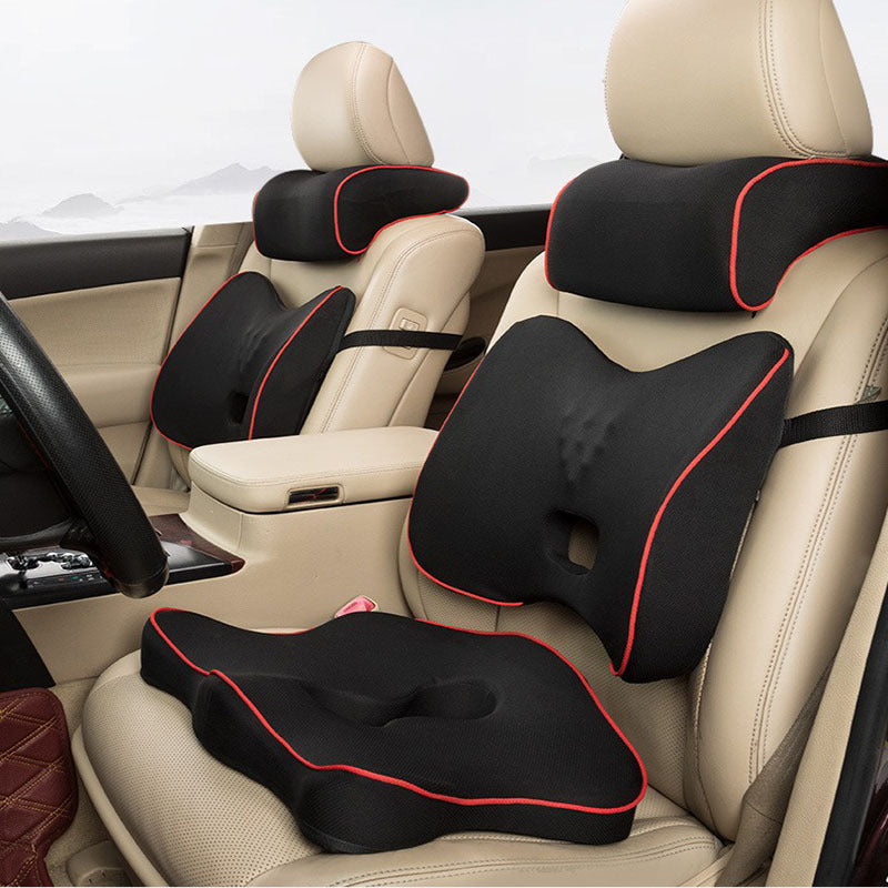 Solviari™ 3-in-1 Car Memory Foam Cushion Set